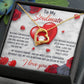 Soulmate Necklace Gift for Her with Message Card
