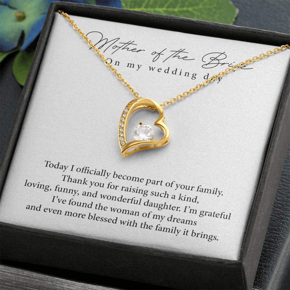 Wedding Gift for Mother of the Bride Necklace