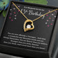13th Birthday Necklace for Teen Girl – Heart Pendant & Loving Card