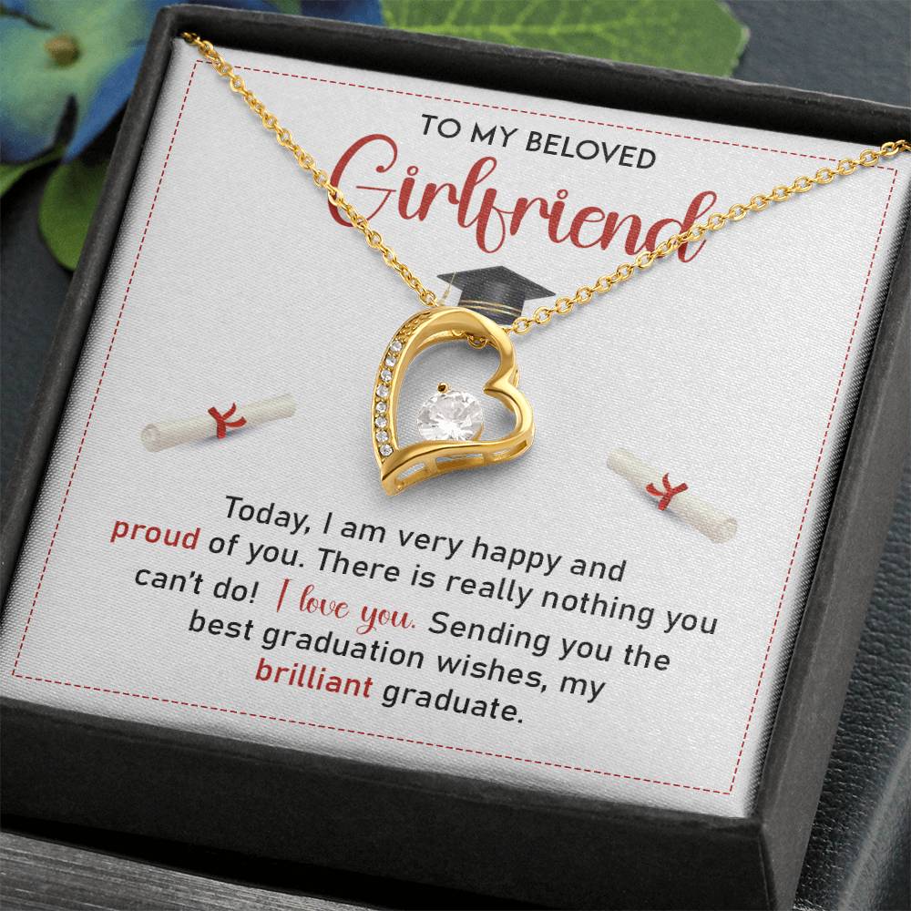 Graduation Gift Necklace for Girlfriend from Boyfriend