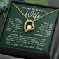 Romantic Necklace Gift for Wife Forever & Always Love Box