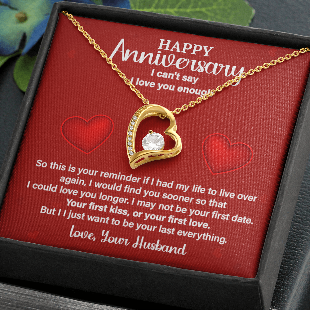 Anniversary Necklace – Promise Gift For Wife