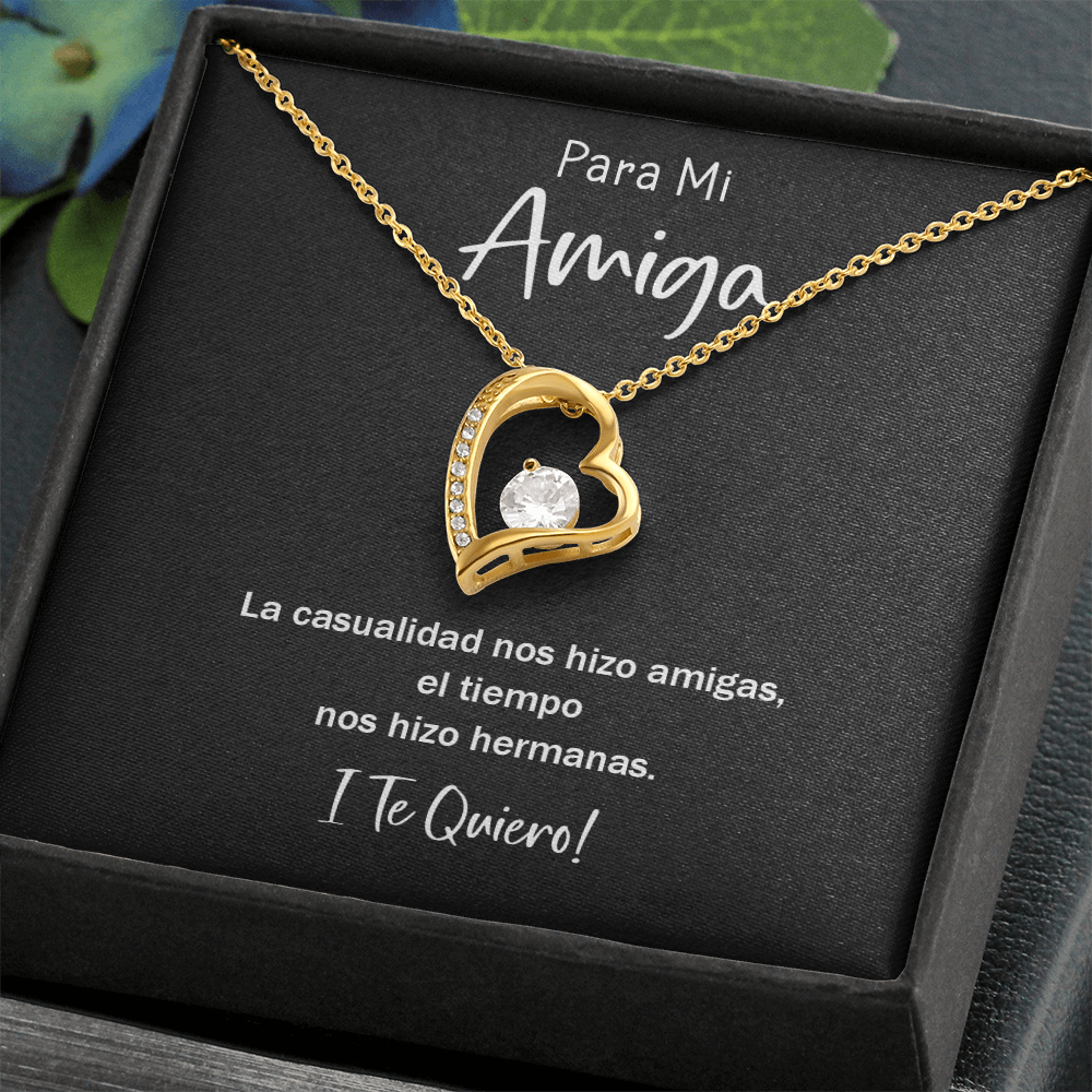 Para Mi Amiga La Casualidad Nos Hizo Amigas Y El Tiempo Hermanas