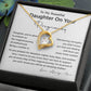 Daughter Pregnancy Gift from Mom – Heartfelt Necklace