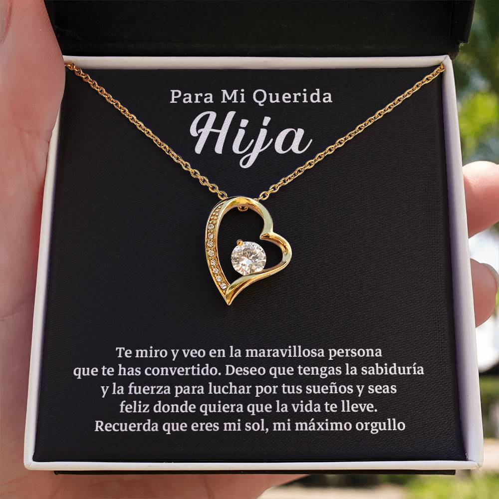 Collar Inspirador Para Mi Querida Hija Regalo Collar Para Hija Collar Sentimental Para Hija Regalo De Orgullo Para Hija Collar De Aliento Para Hija Regalo De Madre A Hija Regalo Especial Para Hija De Mamá Regalo Significativo Para Hija