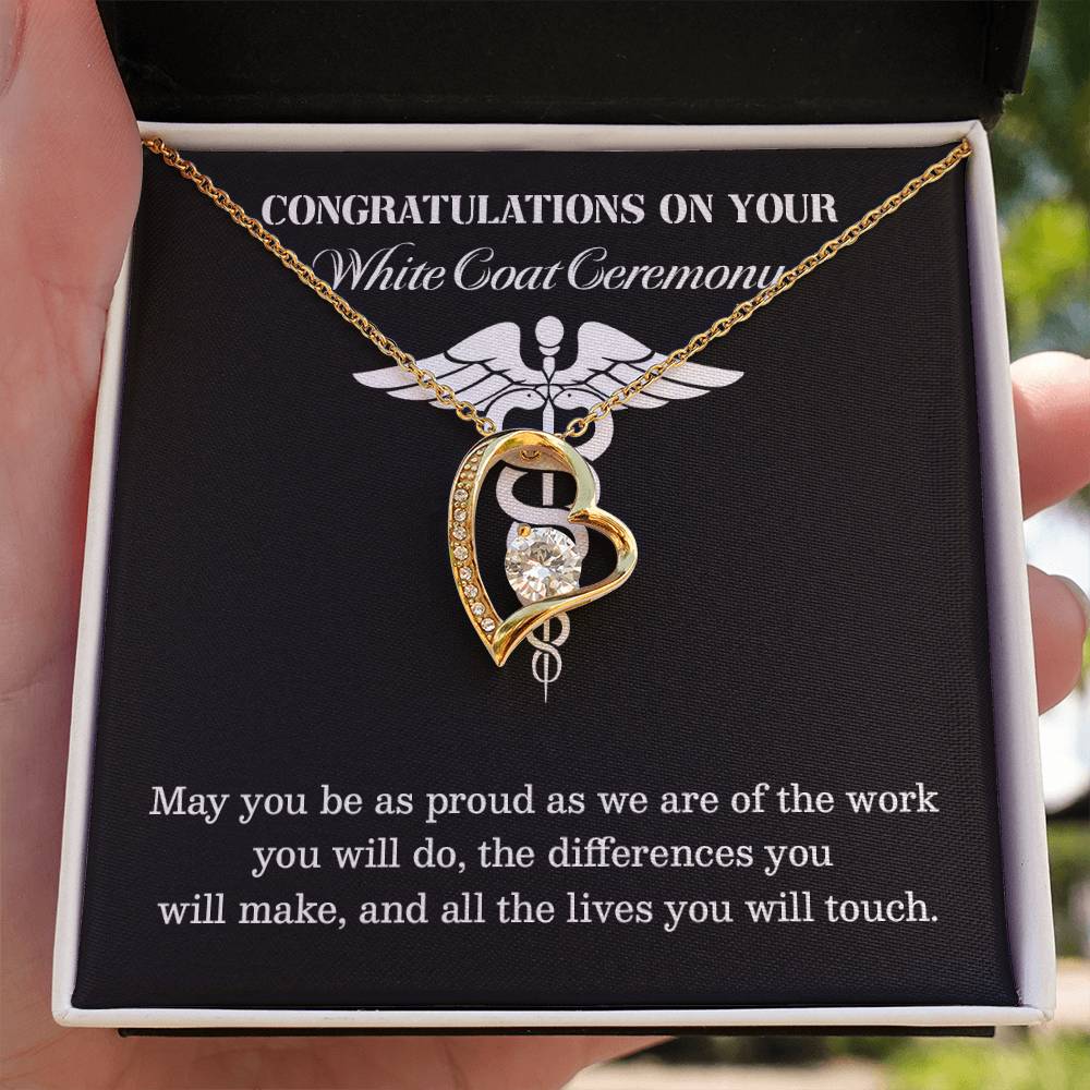 Congratulations On Your White Coat Ceremony You Can Conquer Necklace Enjoy The Journey Necklace Personal Growth Jewelry Motivational Jewelry Meaningful Gift For Graduates Achievements Necklace Congratulations Necklace White Coat Ceremony