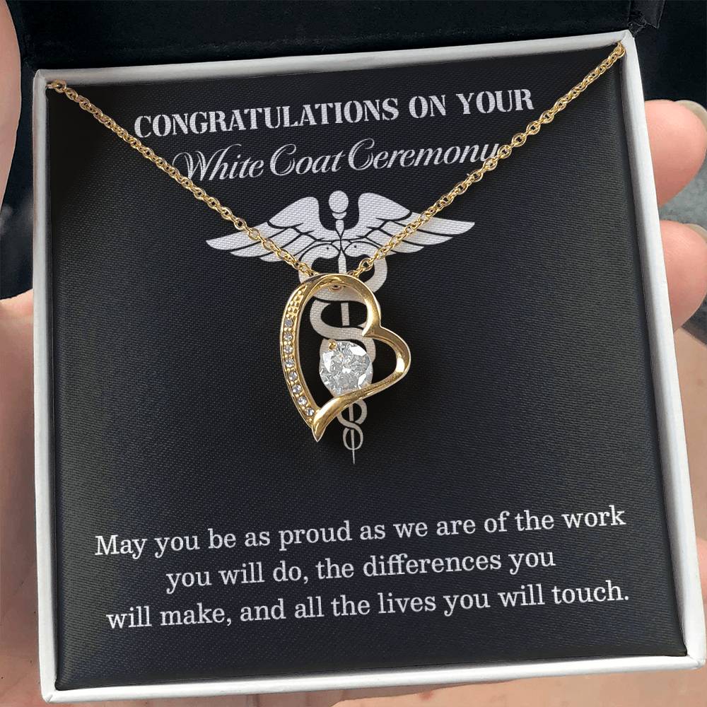 Congratulations On Your White Coat Ceremony You Can Conquer Necklace Enjoy The Journey Necklace Personal Growth Jewelry Motivational Jewelry Meaningful Gift For Graduates Achievements Necklace Congratulations Necklace White Coat Ceremony