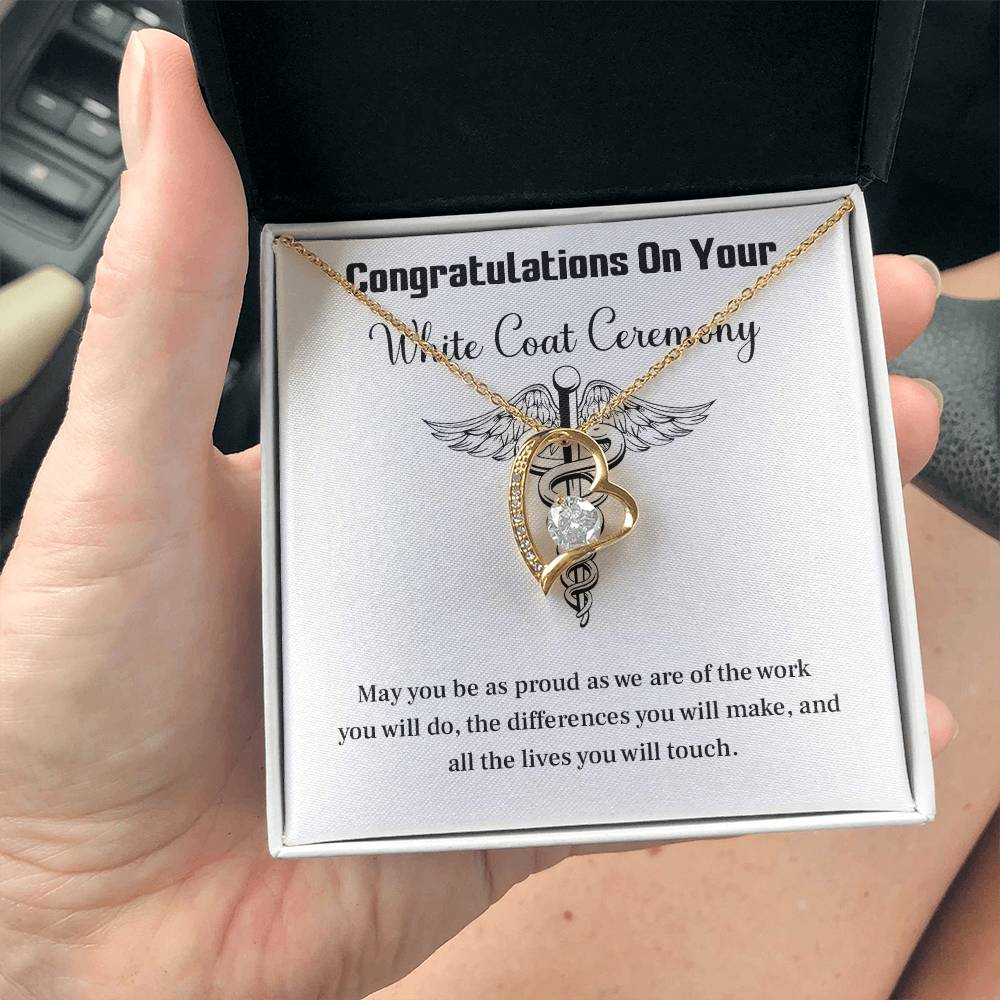 Congratulations On Your White Coat Ceremony You Can Conquer Necklace You Are Amazing Necklace Personal Development Jewelry Motivational Jewelry Gift From Dad Meaningful Gift For Graduates New Chapter Necklace Congratulations Necklace