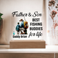 Father & Son Fishing Buddies Acrylic Plaque