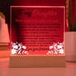 To My Daughter – Inspirational LED Plaque