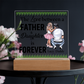 Father Daughter Forever Acrylic Gift Plaque