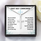 First Holy Communion Cross Necklace Gift for Boys and Girls