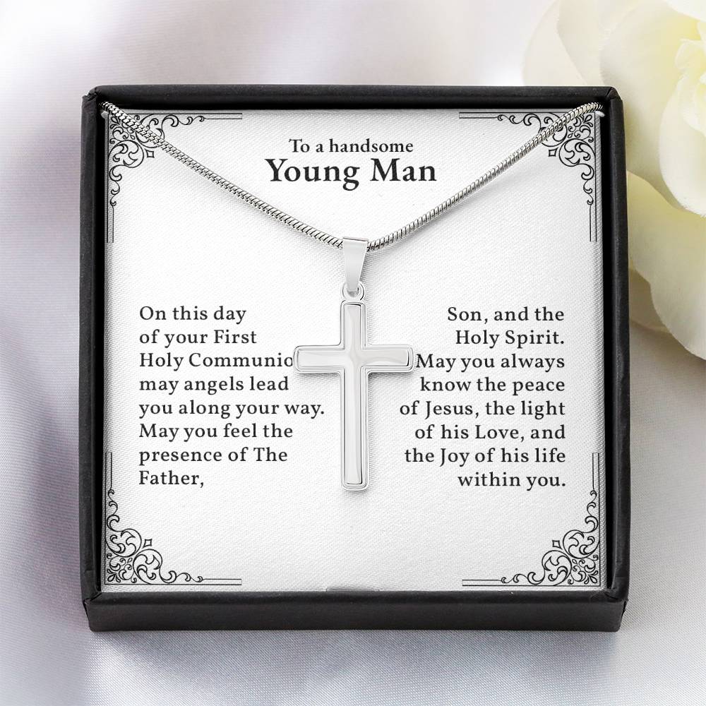 First Communion Gift for Boy – With Message Card
