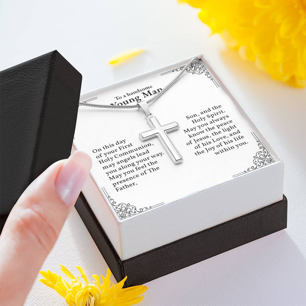 First Communion Gift for Boy – With Message Card
