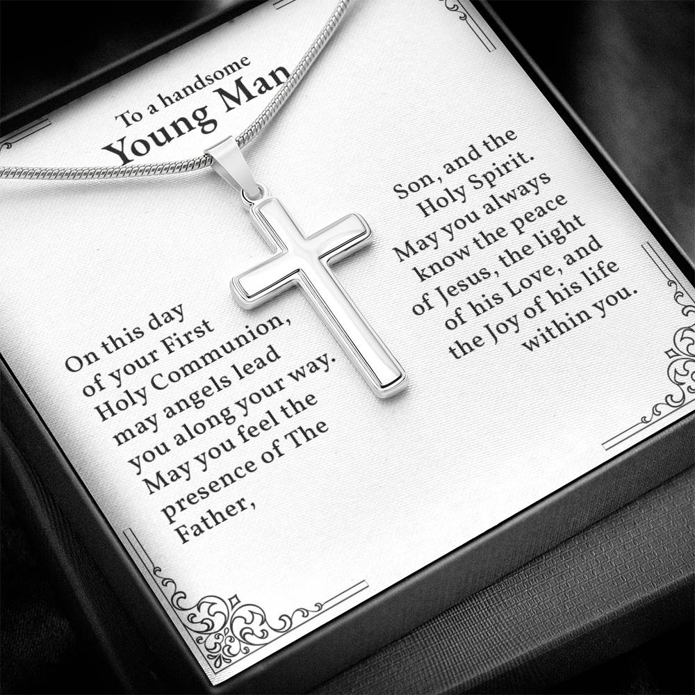First Communion Gift for Boy – With Message Card