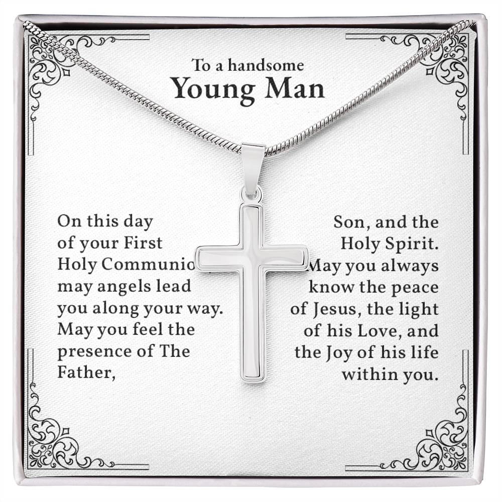 First Communion Gift for Boy – With Message Card