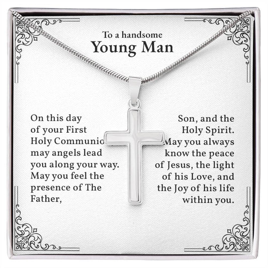 First Communion Gift for Boy – With Message Card