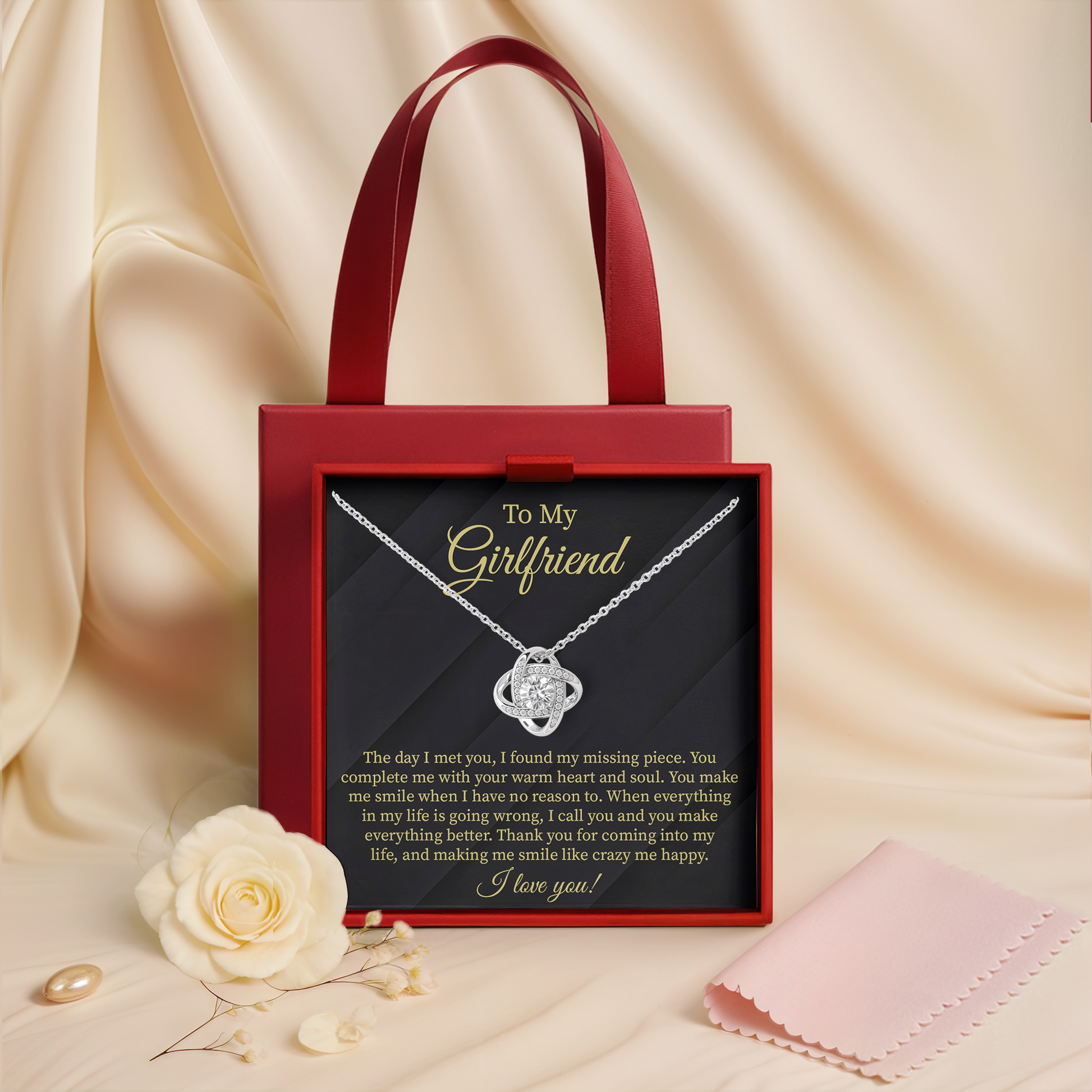 To My Girlfriend Making Me Smile Like Crazy Me Happy, I Love You