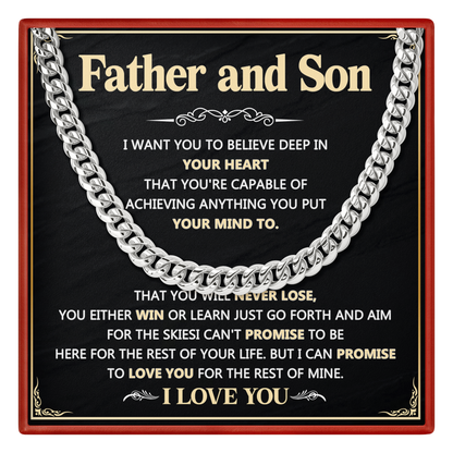 Father & Son Cuban Chain for Dad