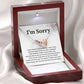 Apology Interlocking Hearts Necklace