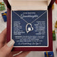 To My Beautiful Granddaughter Necklace - Birthday, Graduation & Christmas Gift