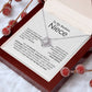 Badass Niece Necklace Birthday Gift from Aunt or Uncle