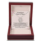Aunt and Niece Necklace Heart Necklace Gift for Niece from Aunt with Friendship Message Card