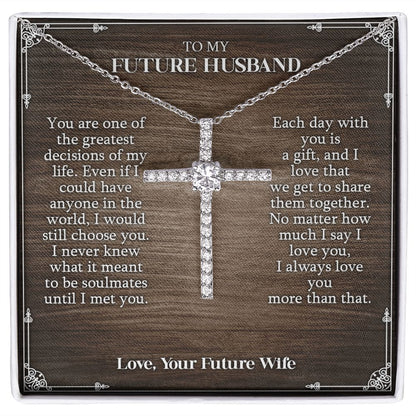 To My Future Husband From Future Wife - Gifts On Her Birthday Anniversary Valentine's Day