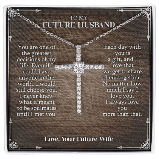 To My Future Husband From Future Wife - Gifts On Her Birthday Anniversary Valentine's Day