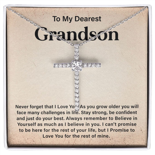 To My Dearest Grandson I Promised To Love You For The Rest Of Mine