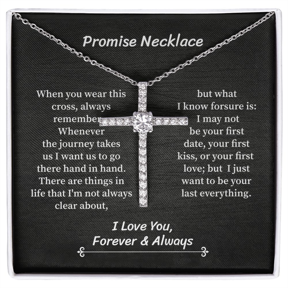 Promise Necklace I Love You Forever And Always