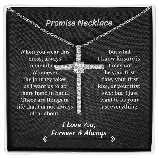 Promise Necklace I Love You Forever And Always