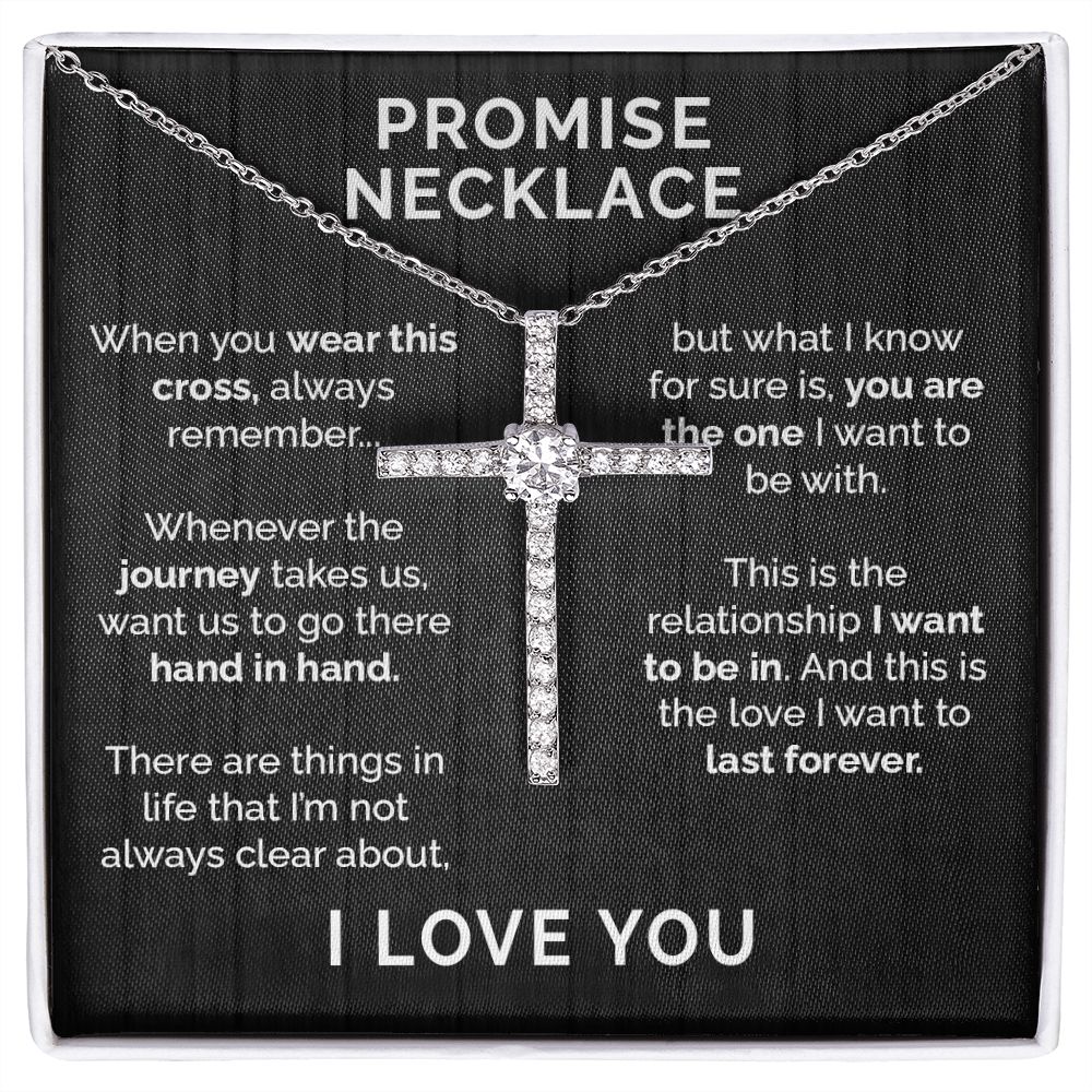 Promise Necklace I Love You Always And Forever