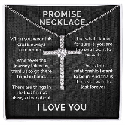 Promise Necklace I Love You Always And Forever