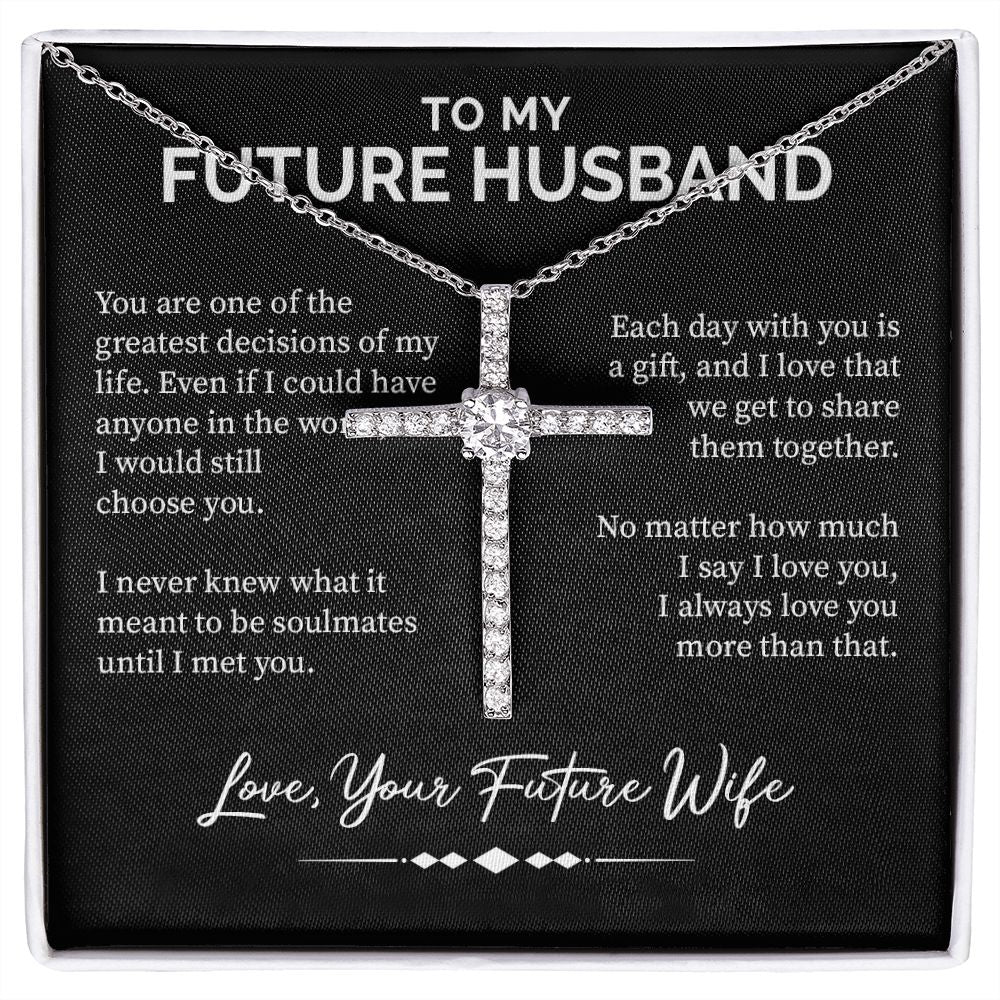 To My Future Husband Love Your Future Wife, Perfect Gifts For Birthday Valentine's Day Anniversary