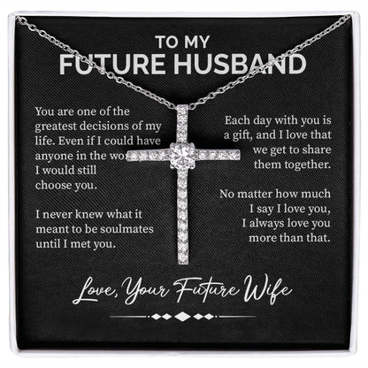 To My Future Husband Love Your Future Wife, Perfect Gifts For Birthday Valentine's Day Anniversary