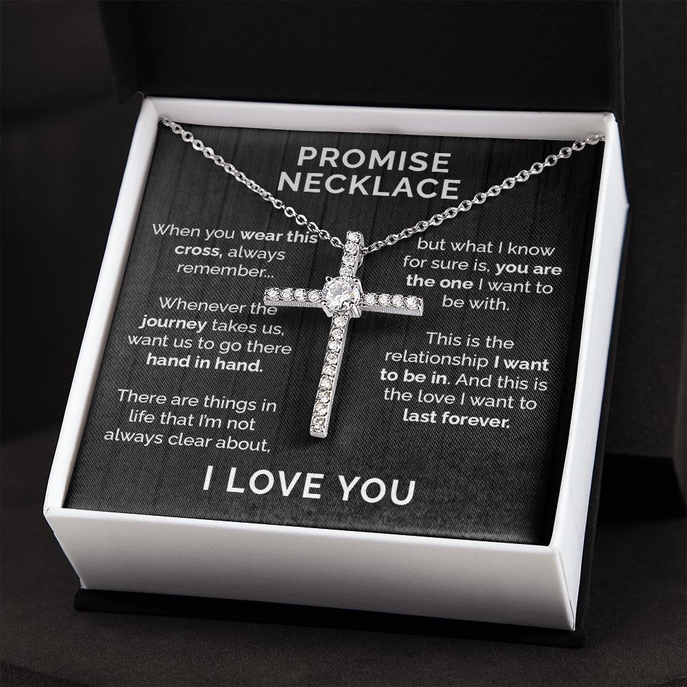 Promise Necklace I Love You Always And Forever
