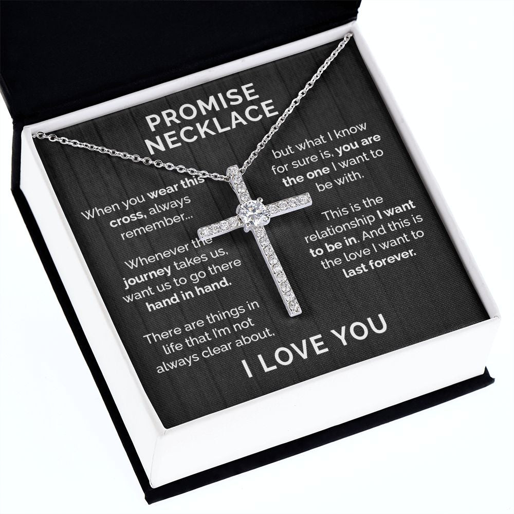 Promise Necklace I Love You Always And Forever