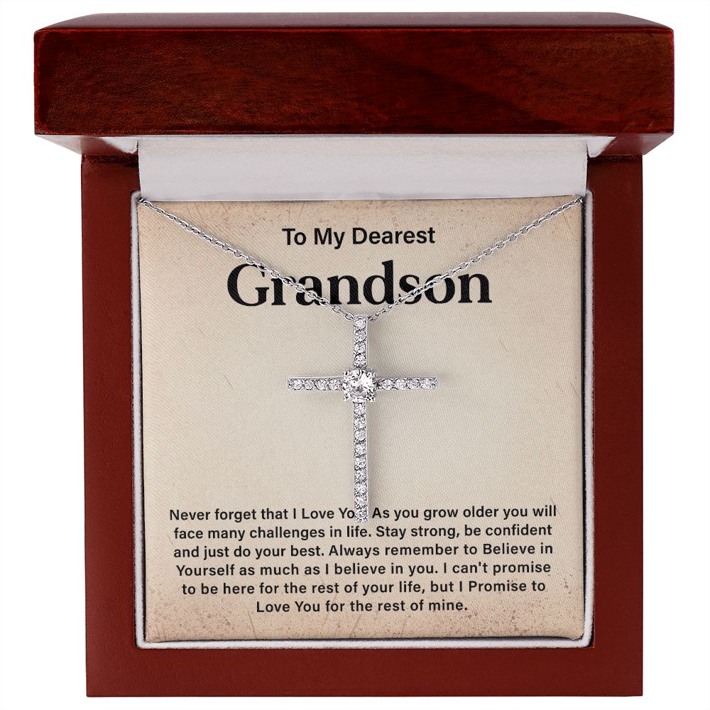 To My Dearest Grandson I Promised To Love You For The Rest Of Mine