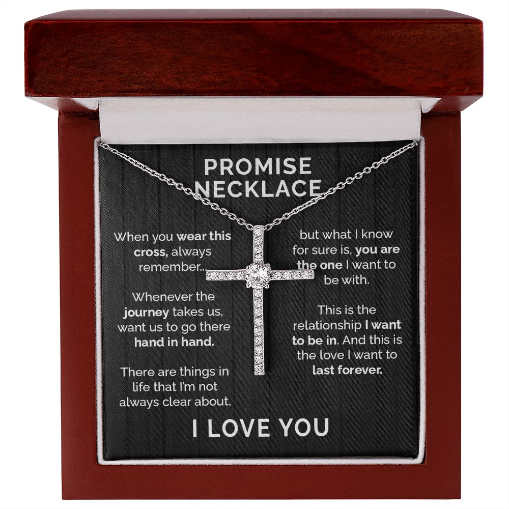 Promise Necklace I Love You Always And Forever