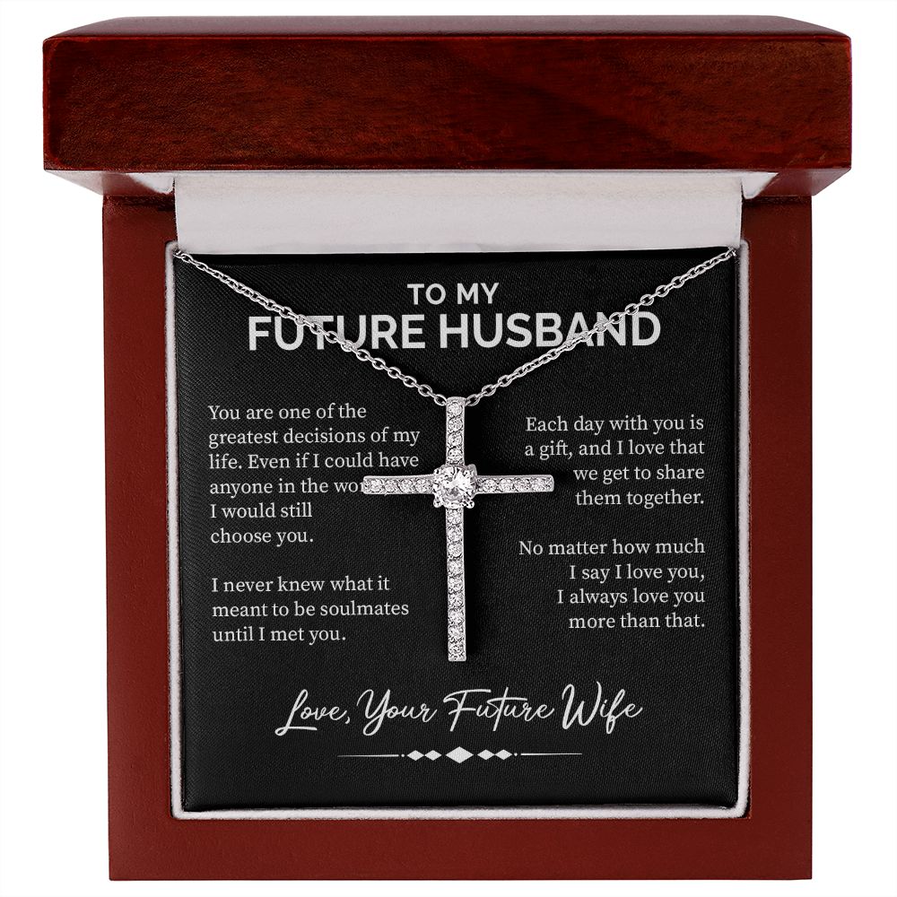 To My Future Husband Love Your Future Wife, Perfect Gifts For Birthday Valentine's Day Anniversary