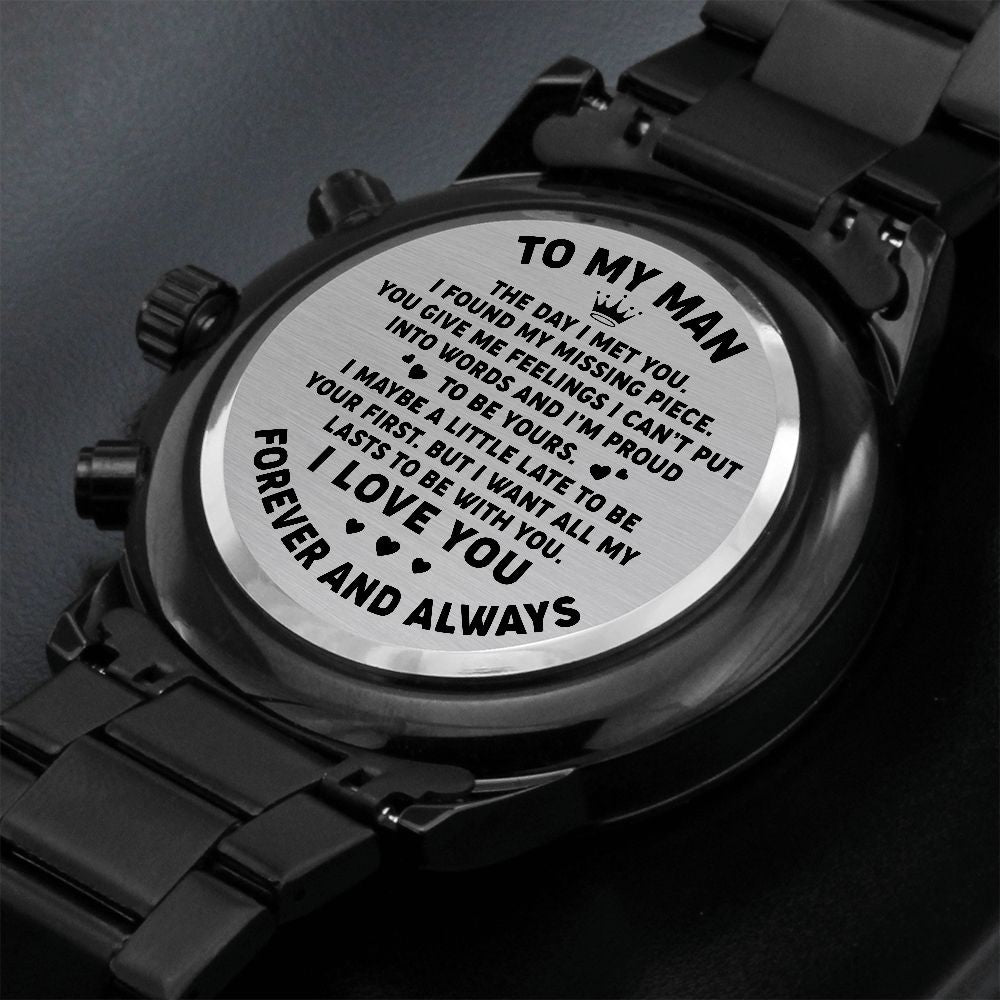 To My Man I Love You Are Forever Watch