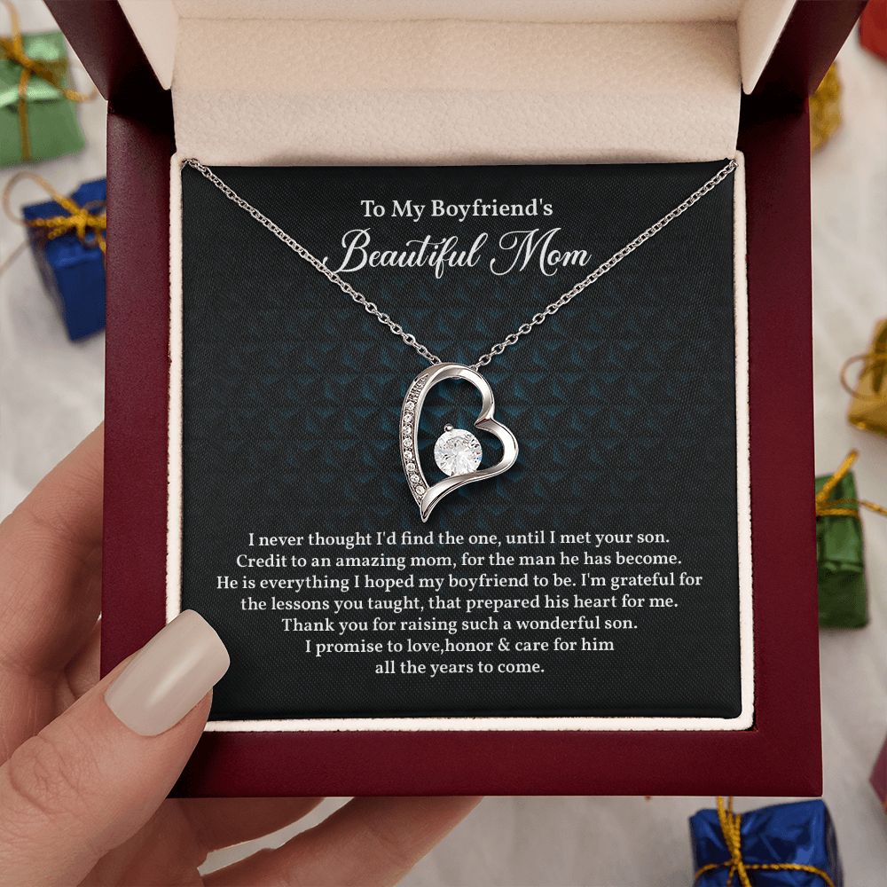 To My Boyfriend's Beautiful Mom I Never Thought I'd The One, Until I Met Your Son