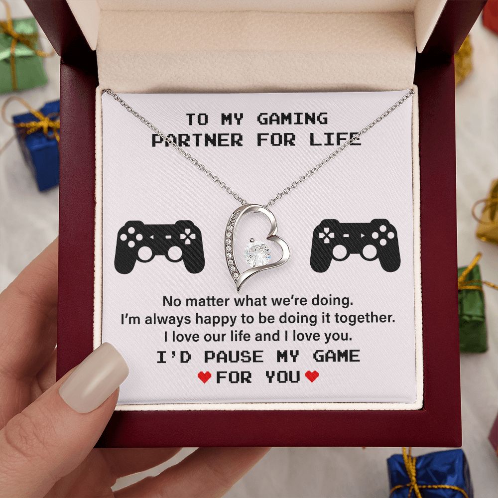 To My Gaming Partner For Life I Love Our Life And I Love You