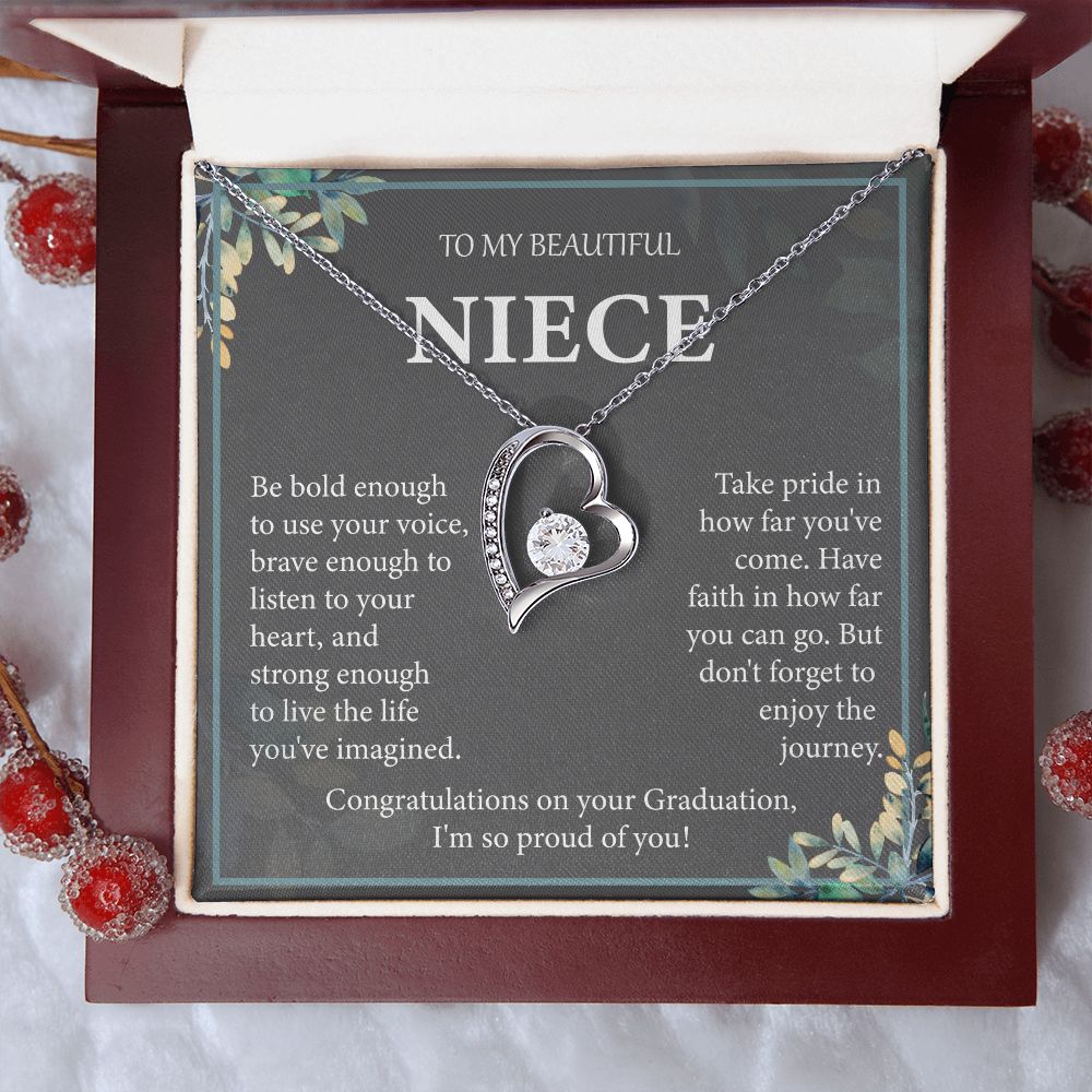 To My Beautiful Niece I'm so Proud