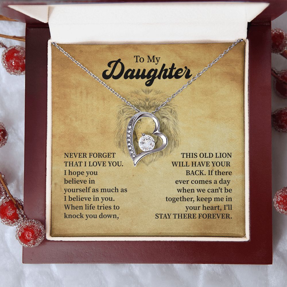 To My Daughter Never Forget That I Love You