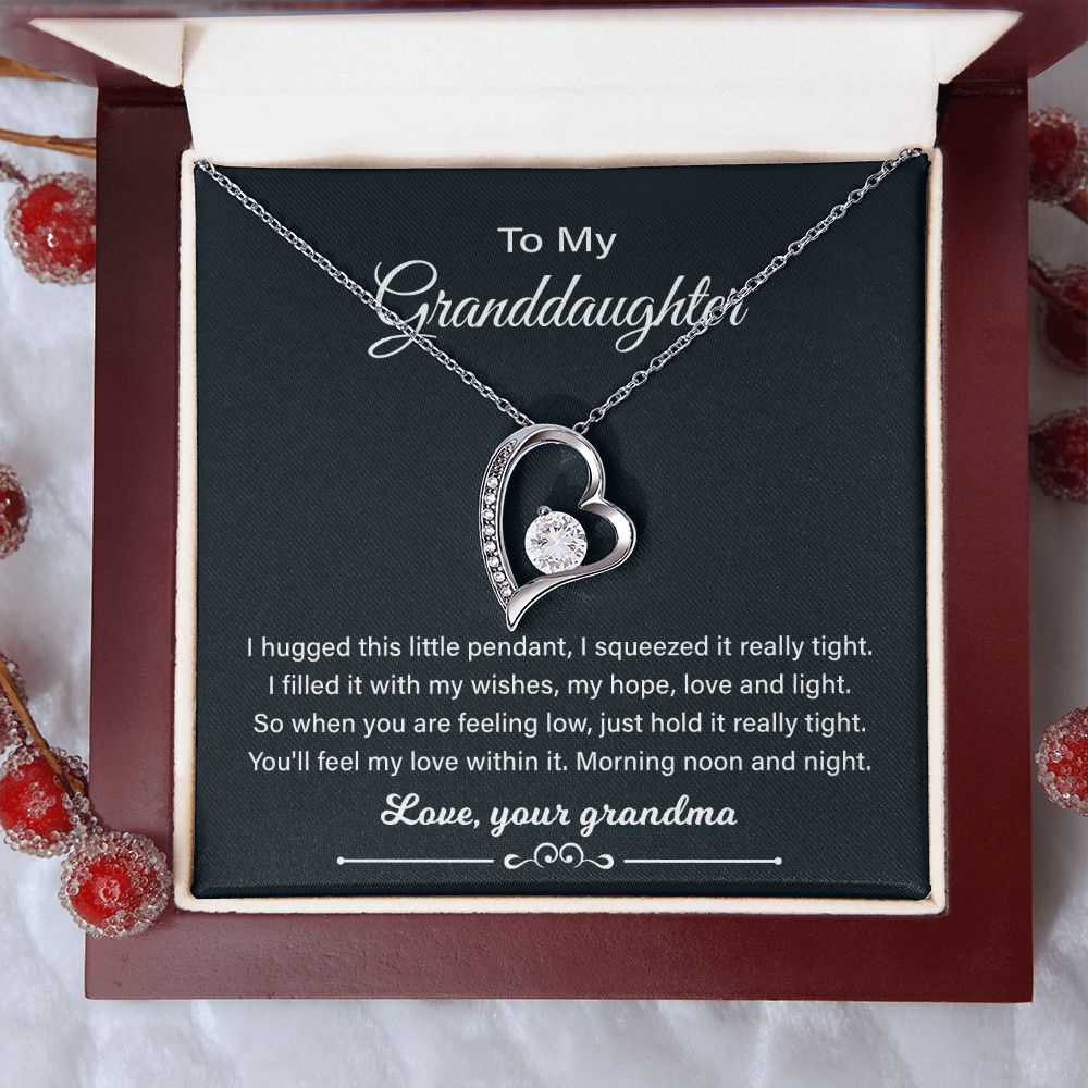To My Granddaughter I Filled it With My Wish, My Hope, Love And Light