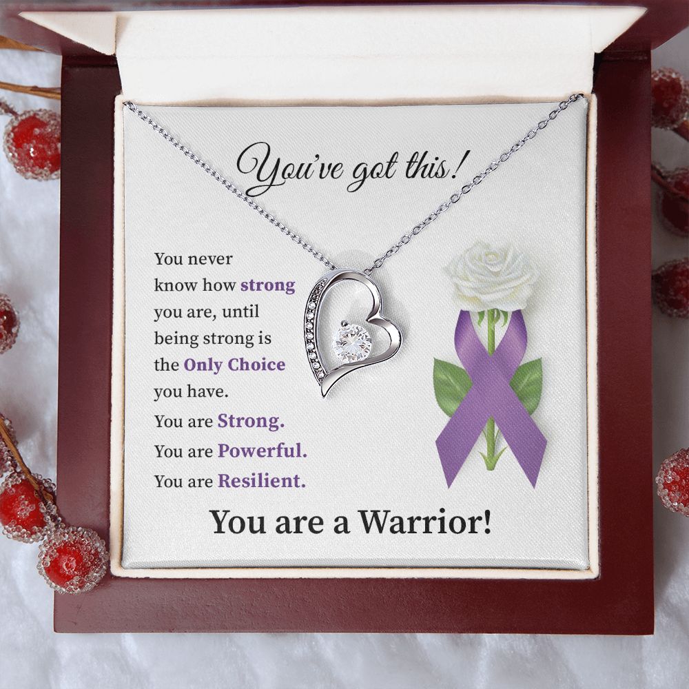 Pancreatic Cancer- Purple Ribbon Awareness