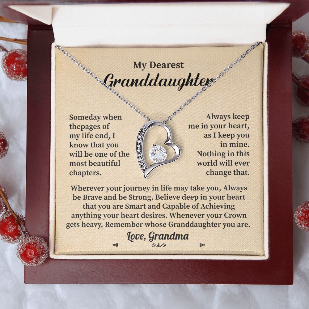 My Dearest Granddaughter I keep You In Mine Love, Grandma