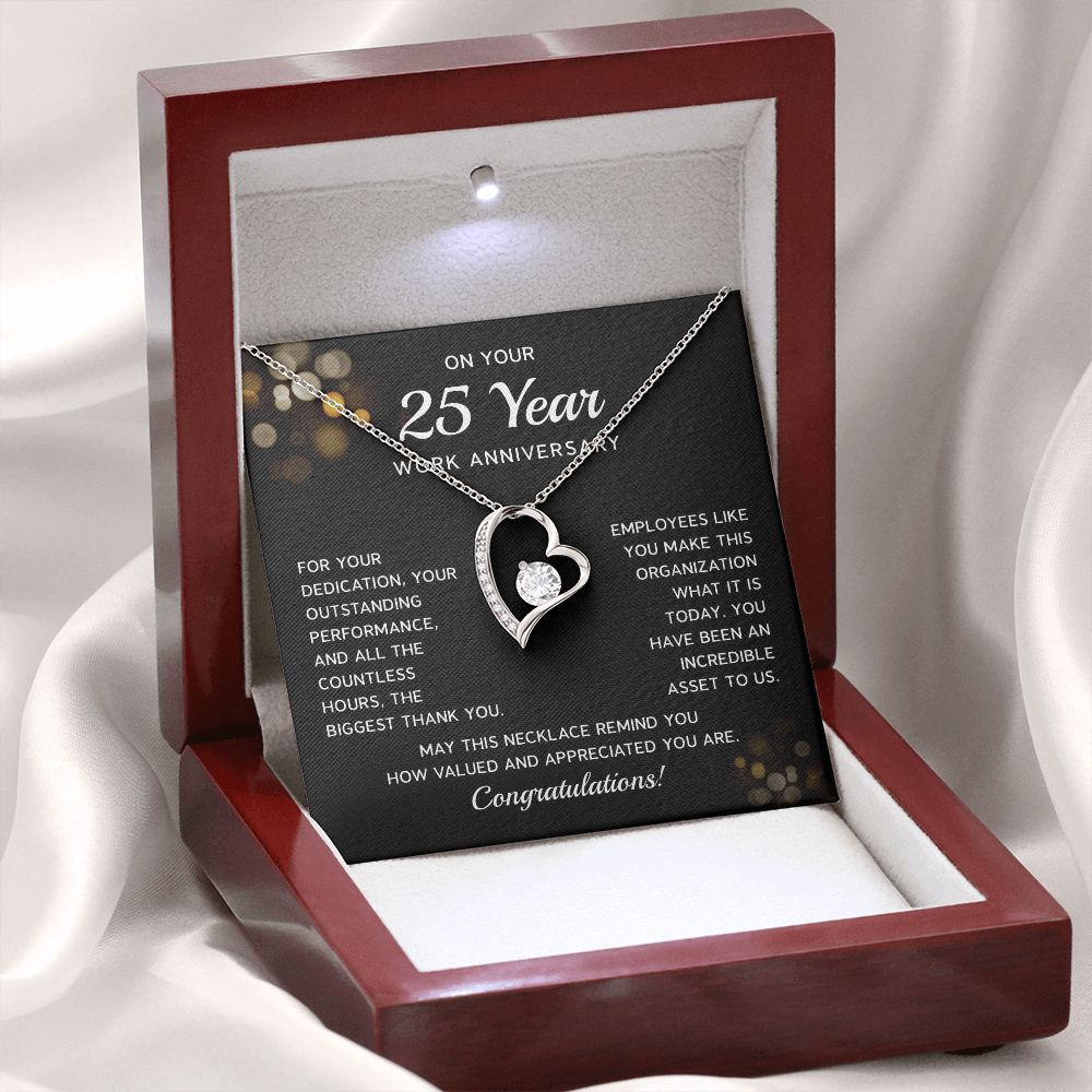 On Your 25th Work Anniversary, Congratulations!